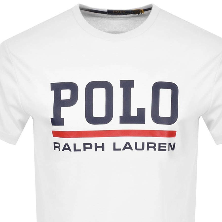 Alternative Image for ProductRalph Lauren Polo Crew Neck T Shirt White2
